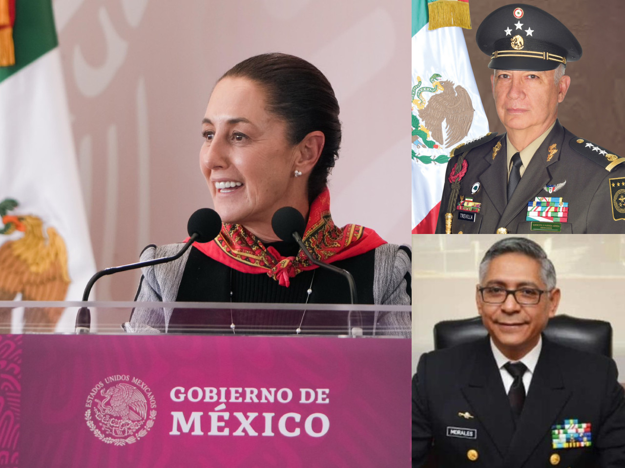 Sheinbaum designa a nuevos titulares de Sedena y Marina | Yucatán al Minuto